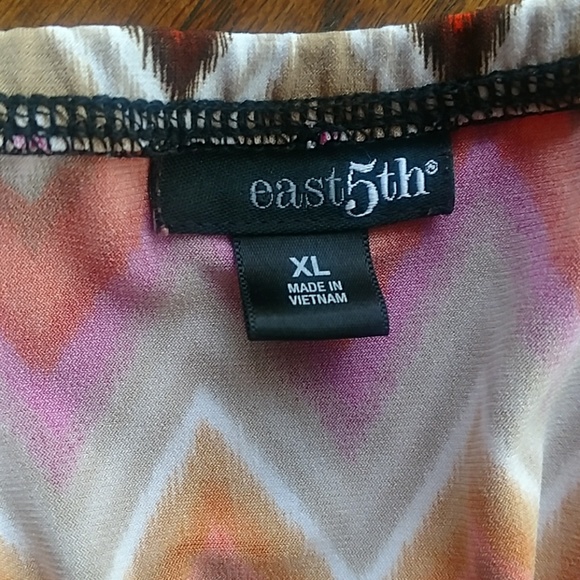 Fun Skirt XL East 5th Pink & Orange - Picture 3 of 4